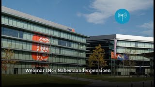 ING Webinar Nabestaandenpensioen [upl. by Eardnoed]