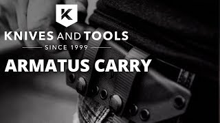 Armatus Carry Kydex Sheaths  Knivesandtoolscom [upl. by Galang]