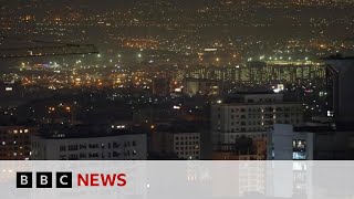 Israel has hit Tehran and other sites in Iran with retaliatory air strikes  BBC News [upl. by Birkle]