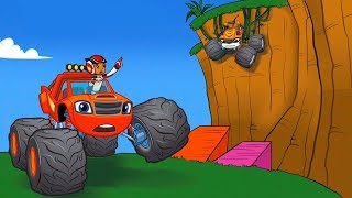 Blaze and The Monster Machines  Blaze Of Glory  Nick Jr Books [upl. by Ahsaelat]