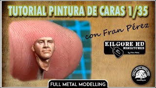 TUTORIAL DE PINTURA DE CARAS A 135 por Fran KilgoreHD [upl. by Nnylylloh217]