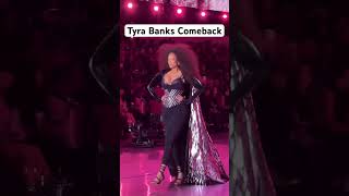 Tyra Bank Victoria Secret Fashion Show supermodel shorts viralvideo viralshorts fashion model [upl. by Eresed]