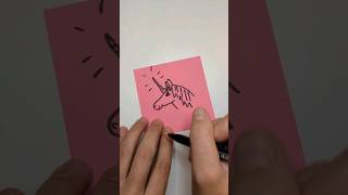 EinhornDoodle Tutorial zum einfach malen und zeichnen lernen für Kinder doodle drawingforkids [upl. by Zinah]