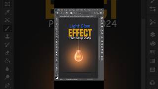 Photoshop 2024  Make Light Glow in Photoshop Tutorials shorts photoshoptutorial [upl. by Yaresed546]