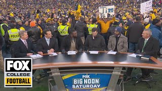 Ohio State vs Michigan Postgame analysis from the Big Noon Kickoff crew [upl. by Attiuqaj]