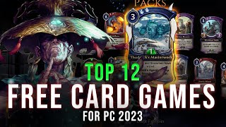 The 12 Best FREE CARD Games 2023 For PC [upl. by Demha725]