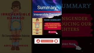 Summary of Irreversible Damage  by Abigail Shrier  booktok booksummary audiobook booktube [upl. by Adhamh682]