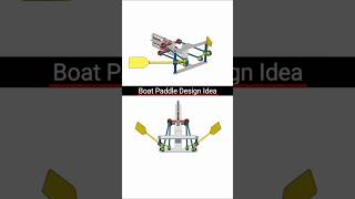 Boat Paddle Design Mechanism shorts trend boat trending [upl. by Clava]