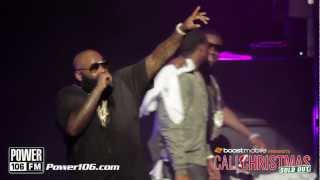 Rick Ross Performs quotStay Scheminquot at Sold Out Cali Christmas 2012 [upl. by Ennaul]