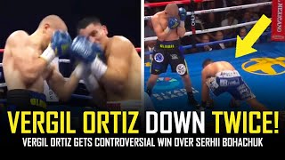 VERGIL ORTIZ GETS CONTROVERSIAL WIN OVER SERHII BOHACHUK  POST FIGHT REVIEW NO FOOTAGE [upl. by Stephana]