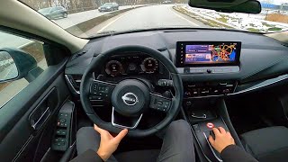 2023 Nissan Qashqai  review and pov test drive nissan nissanqashqai testdrive review [upl. by Ahsinirt]