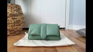 Jacquemus new bag Le Bambimou not Le Bambino colour green [upl. by Johns]