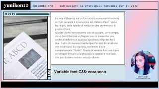 Web Design le principali tendenze per il 2022 [upl. by Lusar575]