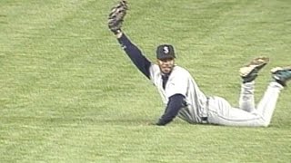 SEANYY Griffey makes a diving catch in center [upl. by Center728]