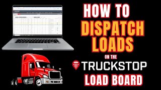 How to Dispatch Loads from ITS Dispatch  Truckstop [upl. by Enimsay]