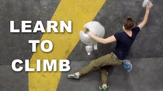 Just Started Climbing Watch This  Indoor Climbing for Beginners [upl. by Sucramal829]