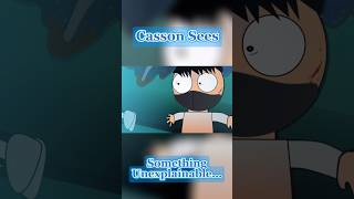 Casson Sees Something Unexplainable… shorts animation cartoon [upl. by Ahseenak552]