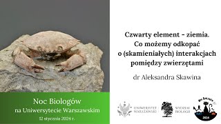 Czwarty element  ziemia Co możemy odkopać o skamieniałych interakcjach pomiędzy zwierzętami [upl. by Dlnaod]