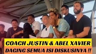 OBROLAN COACH JUSTIN DAN ABEL XAVIER ISINYA DAGING SEMUA 😱 [upl. by Culhert]