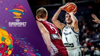 Slovenia v Latvia  Full Game  QuarterFinal  FIBA EuroBasket 2017 [upl. by Joab676]