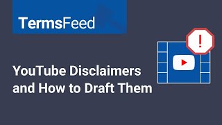 YouTube Disclaimers and How to Draft Them [upl. by Akimrehs]