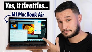 Apple M1 MacBook Air  Thermals Benchmarks amp x86 Apps [upl. by Court743]