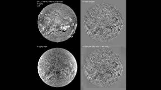 Hα 20241115  Spectroheliograph Data [upl. by Eelyram]