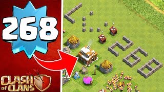 RATHAUS 3 mit LEVEL 268 ☆ Clash of Clans ☆ CoC [upl. by Elyrrad]