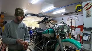 1979 Harley Davidson Shovelhead FLH Start Up HD 1080p [upl. by Ahsinot]