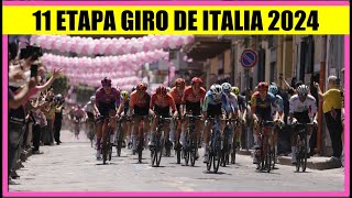 11 ETAPA GIRO de ITALIA 2024 NAIRO Quintana TADEJ POGACAR [upl. by Ilenay60]