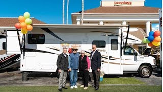 Winner of Lazydays RV 2018 Motorhome  Minnie Winnie [upl. by Ayotahc309]