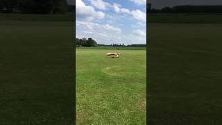 Depron rc GeeBee R3 landing [upl. by Flanders856]