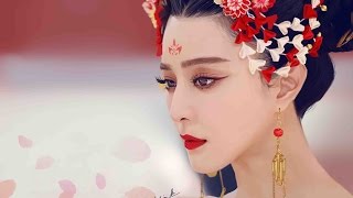 디지털페인팅 중국 영화배우 판빙빙 그리기 Chinese actress 范冰冰 Fan Bingbing painting [upl. by Oiracam]