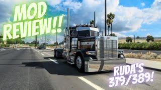 Modded Review  Peterbilt 389379  Jon Ruda  American Truck Simulator [upl. by Ardnasyl941]