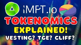 IMPT Token TOKENOMICS EXPLAINED What is TGE Vesting amp Cliff Plus IMPT Token Updates [upl. by Benedic]