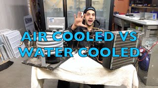 AIR COOLED VS WATER COOLED CONDENSING UNITS [upl. by Aseek]