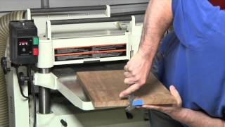 How to Use a Planer to Make Boards Smooth and Flat [upl. by Cand]