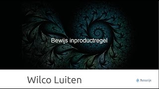 vectoren 6 bewijs inproductregel [upl. by Glinys]