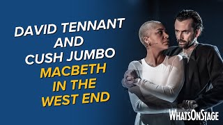 David Tennant Cush Jumbo and more  Macbeth on West End opening night [upl. by Ruelle]