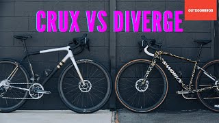 Crux vs Diverge Which is the Better Gravel Bike [upl. by Tennek]