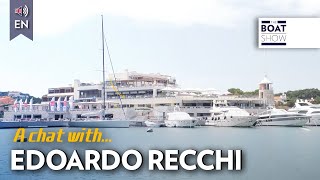 Intervista EDOARDO RECCHI  YACHT CLUB COSTA SMERALDA  The Boat Show [upl. by Maible380]