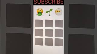 🤮🌱😶‍🌫️ mixing emoji colors art procreate reels shorts tranding [upl. by Klinges]