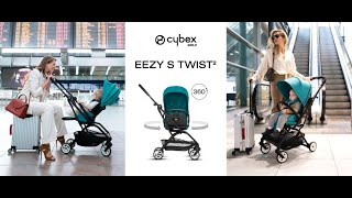 cybex eezy s twist 2 סייבקס איזי אס טוויס סרטון הסבר [upl. by Adnamma930]