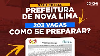 Edital Prefeitura de Nova Lima 2024  203 vagas para a área da educação [upl. by Irina11]