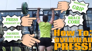 OVERHEAD PRESS ESSENTIALS Technique breakdown Programming Accessories [upl. by Bethena]