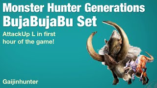 Monster Hunter Generations BujaBujaBu Set [upl. by Annayoj917]