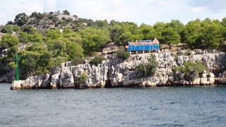 Cruising in Croatia Sailing into Sibenik  Adriatic Sky Yacht croatia adriaticskyyacht [upl. by Ivets]