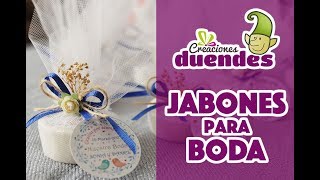 Jabones para boda  Creaciones Duendes  Programa No 1 [upl. by Earesed]