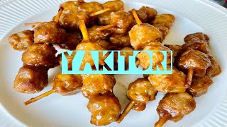 Yakitori Spiesjes  Chicken Skewers  Pickles Shorts [upl. by Tanitansy]