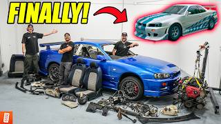 Building a Modern Day Fast amp Furious R34 Skyline [upl. by Leciram692]